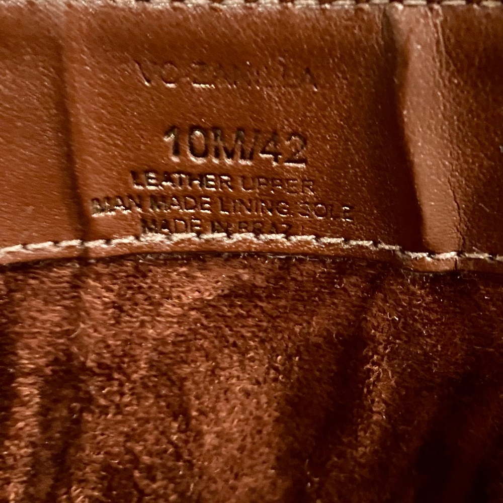 Vince Camuto Women's Zanilla Booties Brown Chocolate Craving Size 10M (Eur42) - Picture 5 of 6